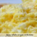 Huevos rallados con queso con thermomix