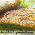 Pechuga de pollo rellenas de espinacas con Thermomix