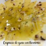 Carpaccio di formaggio con Bimby