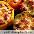 Peperoni ripieni di pollo con Bimby