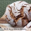 Pan de ma&iacute;z y centeno con Thermomix