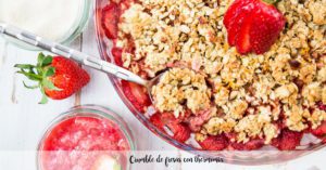 Crumble di fragole con Bimby