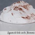 Espuma de leche con la Thermomix