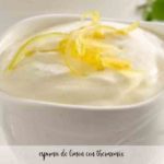 Espuma de limon con thermomix