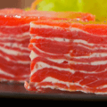 Mil hojas de salmon ahumado con Thermomix
