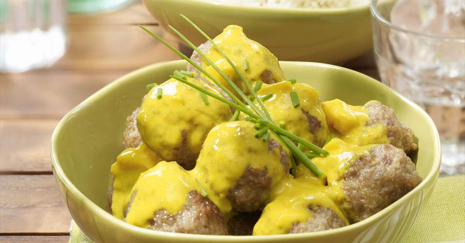Polpette al curry con il Bimby