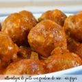 Alb&oacute;ndigas de pollo en freidora de aire &ndash; air fryer