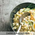 Ensalada ligera de huevo con Thermomix