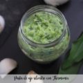Pasta de ajo silvestre con Thermomix
