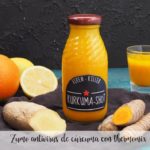 Zumo antivirus de c&uacute;rcuma con thermomix