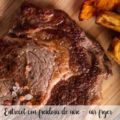 Entrecot con freidora de aire -  air fryer