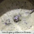Crema de queso y calabac&iacute;n con Thermomix