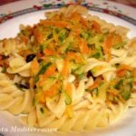 Tagliatelle carote e zucchine