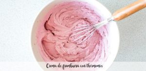 Crema di lamponi con Bimby