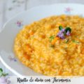 Risotto de oto&ntilde;o con Thermomix