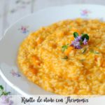 Risotto de oto&ntilde;o con Thermomix
