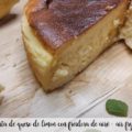 Tarta de queso de limon con freidora de aire - air fryer