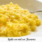 Risotto con miel con Thermomix