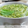 Pesto de menta y albahaca con Thermomix