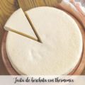Tarta de horchata con thermomix