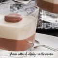 Panna cotta al whisky con thermomix