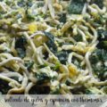 salteado de gulas y espinacas con thermomix