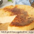 Tarta de queso de lim&oacute;n con freidora de aire &ndash; air fryer