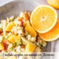 Ensalada campera con naranja con Thermomix