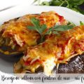 Berenjena rellena con freidora de aire - air fryer