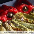 pimientos asados en freidora de aire - air fryer