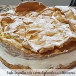tarta karpatka a la crema diplom&aacute;tica con thermomix