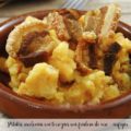 Patatas revolconas con torreznos con freidora de aire - airfryer