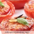 Tomates asados con freidora de aire - airfryer