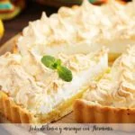 Tarta de lim&oacute;n y merengue con Thermomix