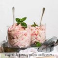 crujiente de fresas y galleta con thermomix