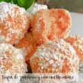 Trufas de zanahoria y coco con thermomix