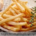 truco para hacer unas patatas fritas super crujientes