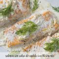 ­Salmón con salsa de eneldo con thermomix