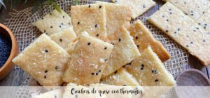 Cracker al formaggio con Bimby