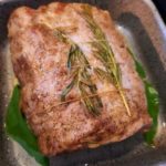 Lombo di maiale con salsa orientale al papillote con friggitrice ad aria – airfryer