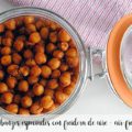garbanzos especiados con con freidora de aire