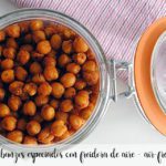 garbanzos especiados con con freidora de aire