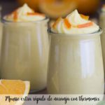 Mousse extra r&aacute;pida de naranja con thermomix