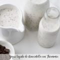 Yogur líquido de stracciatella con Thermomix