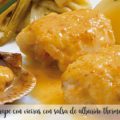 Rape con vieiras al albari&ntilde;o con thermomix