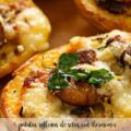 Patatas rellenas de setas con Thermomix