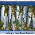 Sardinas en escabeche con Thermomix