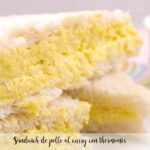 S&aacute;ndwich de pollo al curry con thermomix