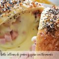 Bollos rellenos de jamón y queso con Thermomix