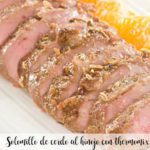Solomillo de cerdo al hinojo con thermomix
